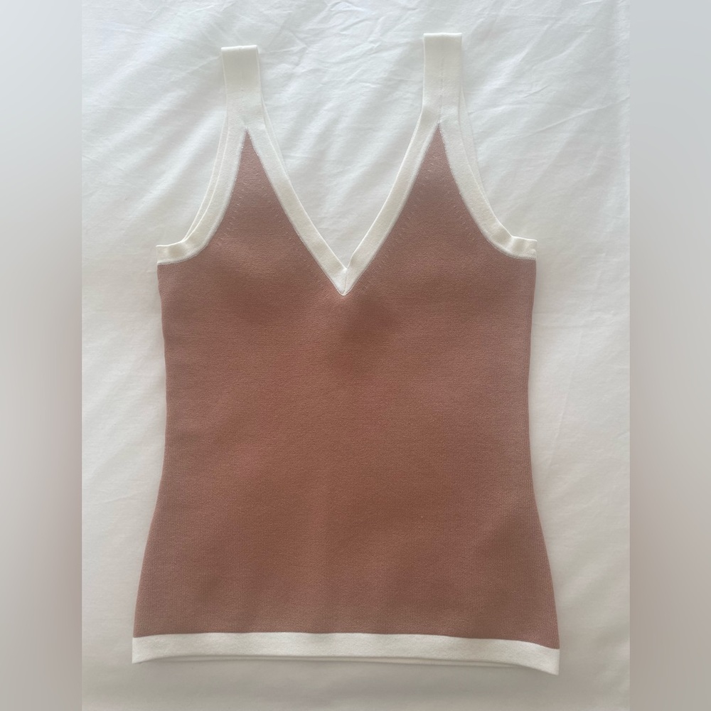 Reiss Olivia Color Block Vest